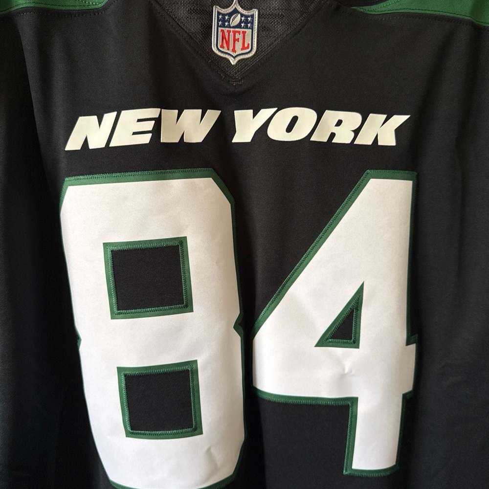 Men’s Nike Corey Davis #84 New York Jets Vapor Lmtd NFL Jersey Sz XL - Black - Picture 2 of 6